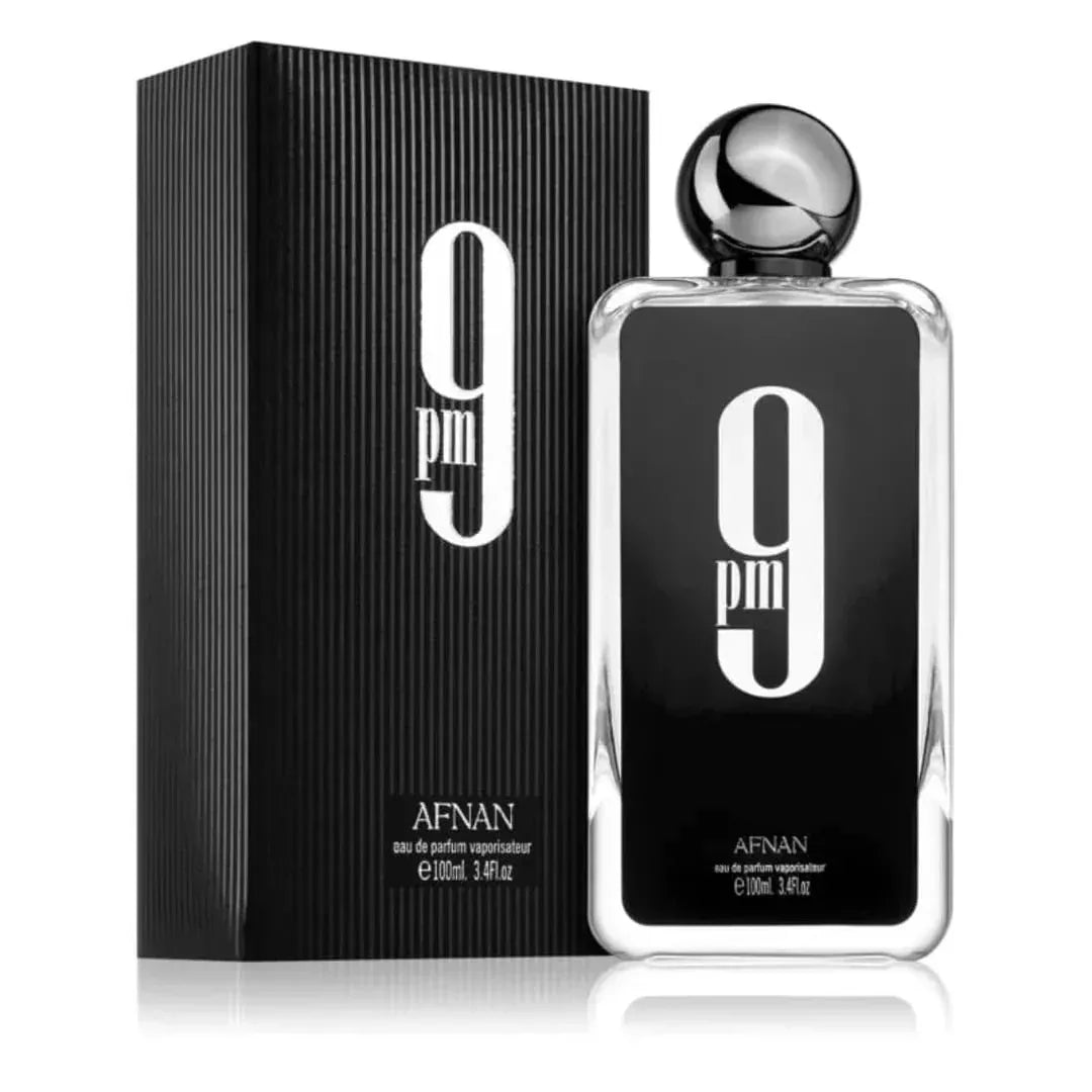 Afnan 9PM EDP – Amber Vanilla Spice Cologne for Men 100ml