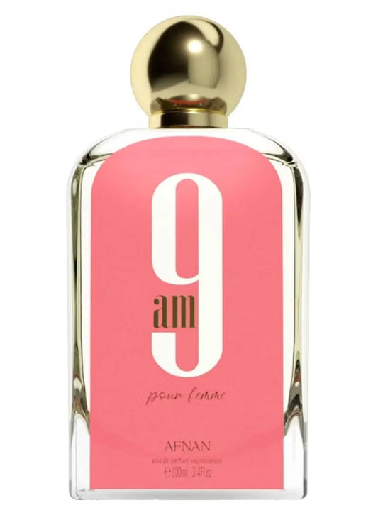 Afnan 9 AM Pour Femme EDP – Fresh Citrus Fragrance for Women 100ml