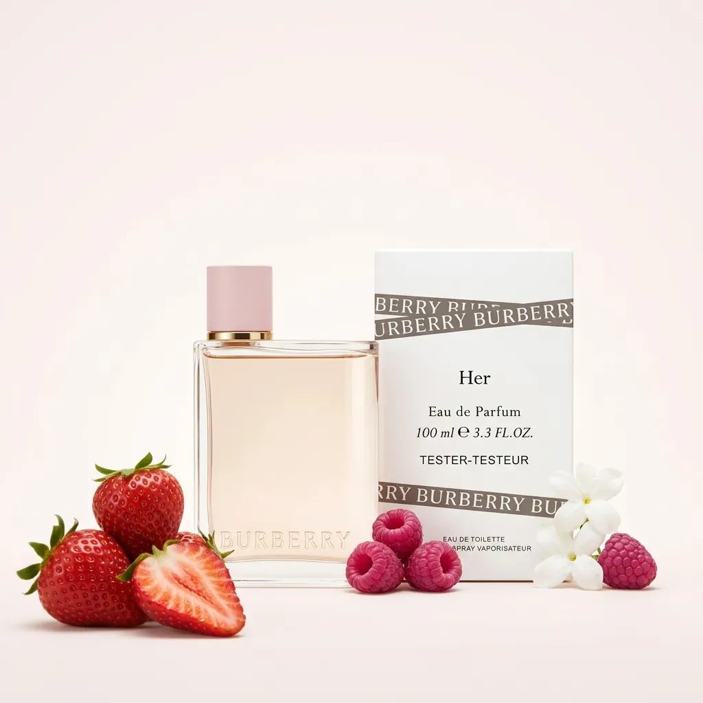 Burberry Her Eau de Parfum 100ml | Fruity Floral Fragrance for Women
