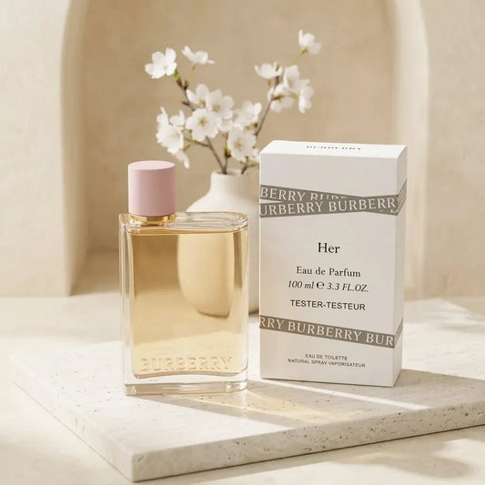 Burberry Her Eau de Parfum 100ml | Fruity Floral Fragrance for Women