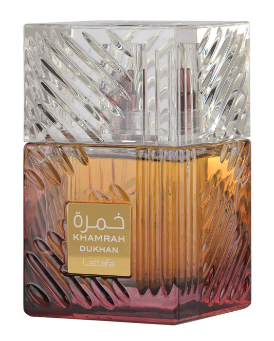 Lattafa Khamrah Dukhan EDP – Smoky Tobacco Amber Perfume 100ml