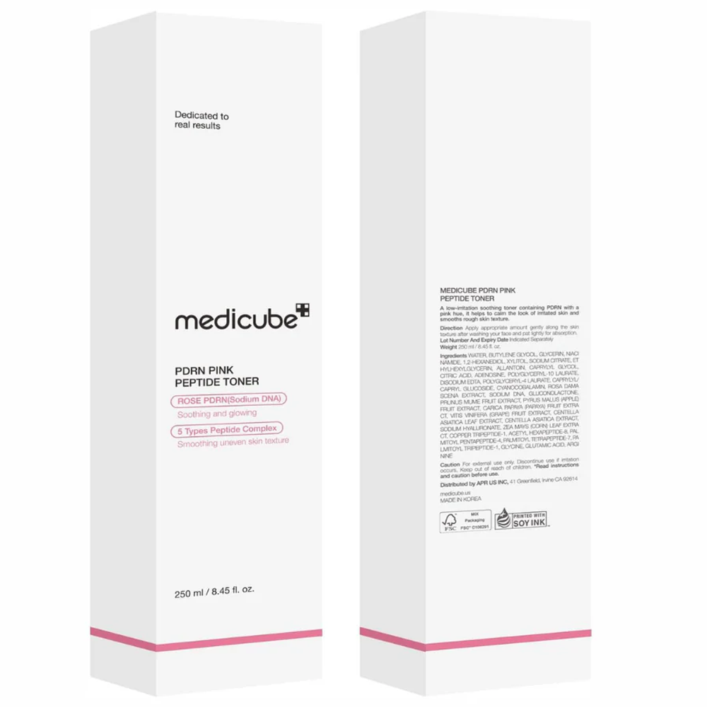 Medicube PDRN Pink Cica Soothing Toner 250ml