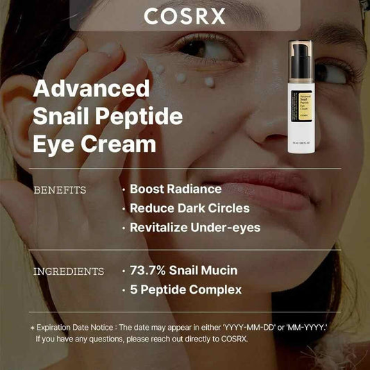 COSRX Advanced Snail Peptide Eye Cream