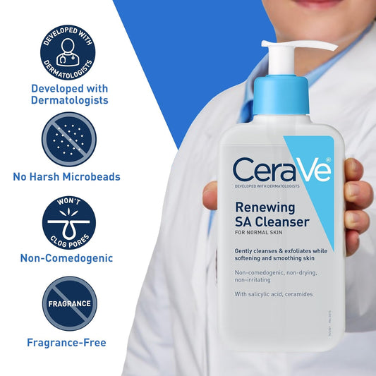 CeraVe SA Smoothing Cleanser with Ceramides