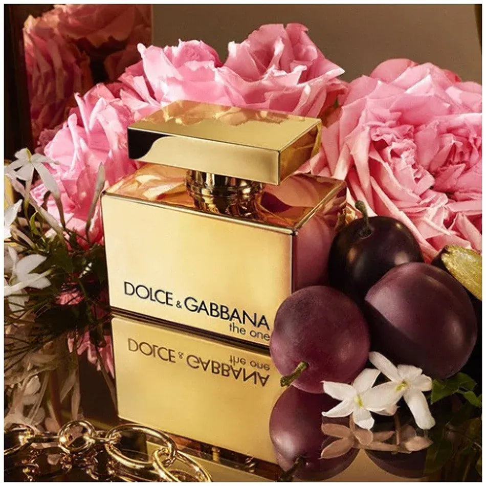 Dolce & Gabbana The One Gold Eau de Parfum 75ml | Fruity Chypre Fragrance for Women