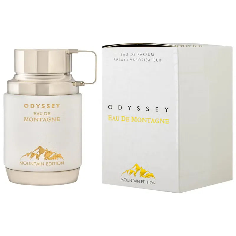 Armaf Odyssey Eau de Montagne White EDP – Cacao Vanilla Cologne 100ml