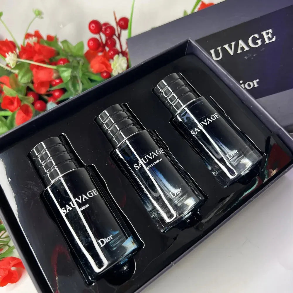 Sauvage Inspired 3-Piece Perfume Gift Set