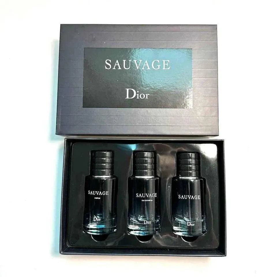 Sauvage Inspired 3-Piece Perfume Gift Set