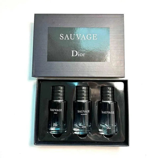 Sauvage Inspired 3-Piece Perfume Gift Set