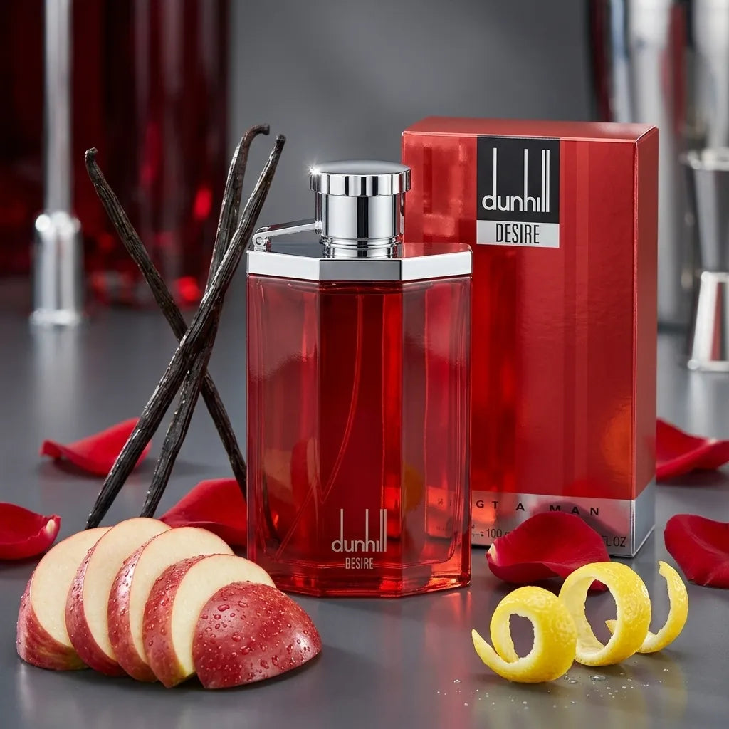 Dunhill Desire Red Eau de Toilette 100ml | Oriental Woody Fragrance for Men