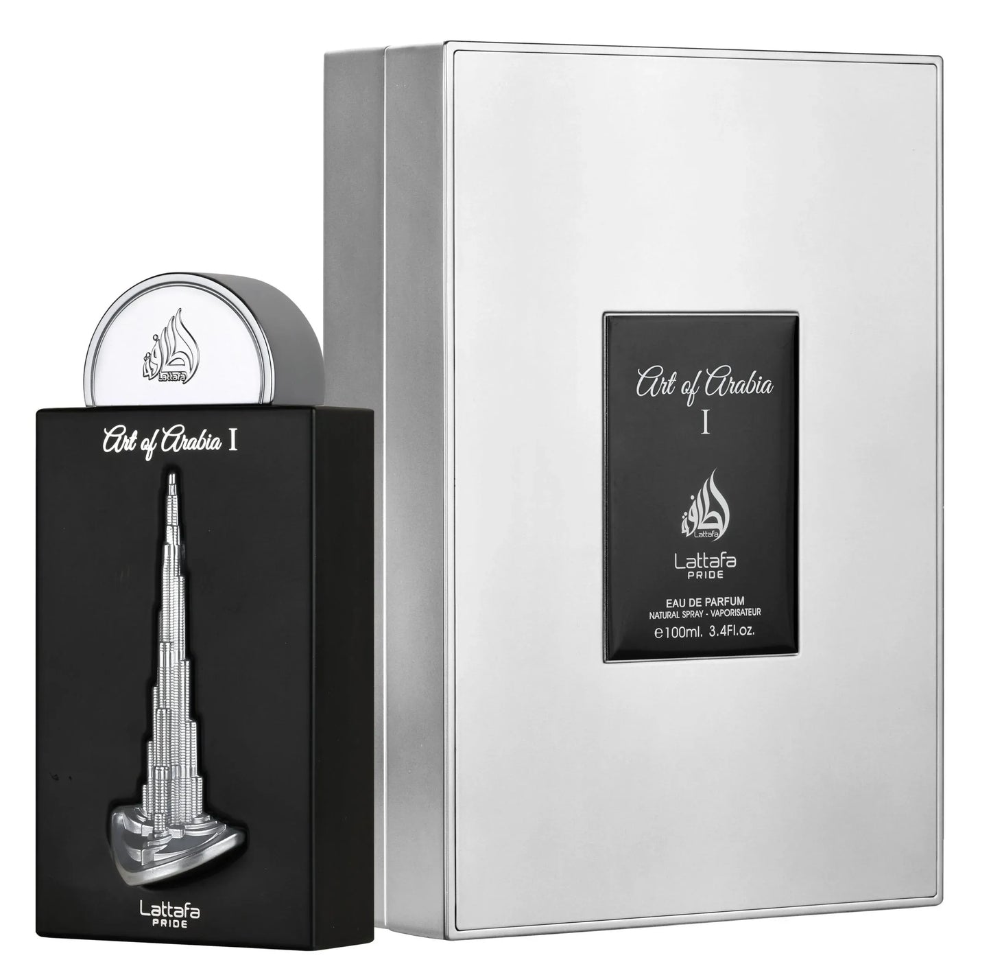 Lattafa Art of Arabia I EDP – Black Tea Frankincense Cologne 100ml