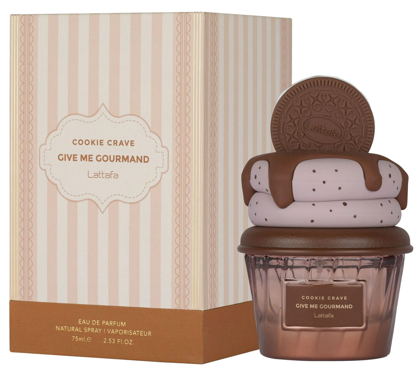 Lattafa Cookie Crave EDP – Sweet Gourmand Cocoa Unisex Perfume
