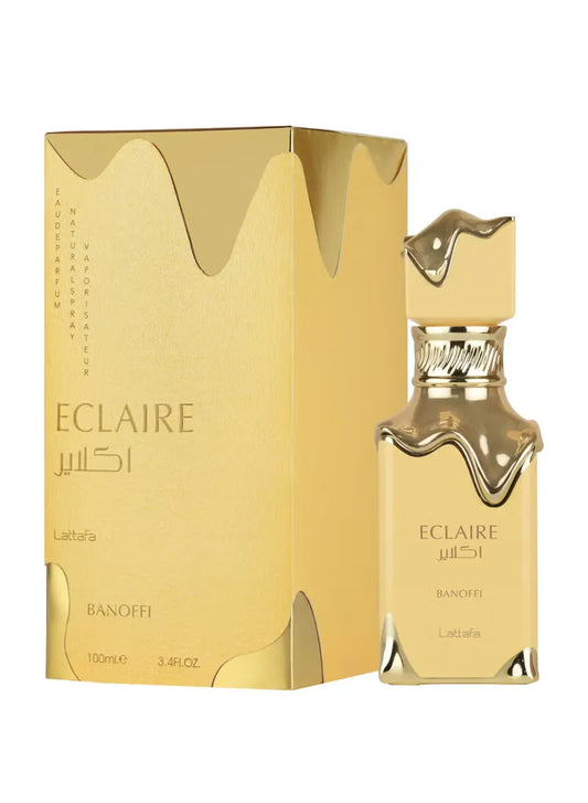 Lattafa Eclaire Banoffi EDP – Banana Cream Gourmand Perfume 100ml