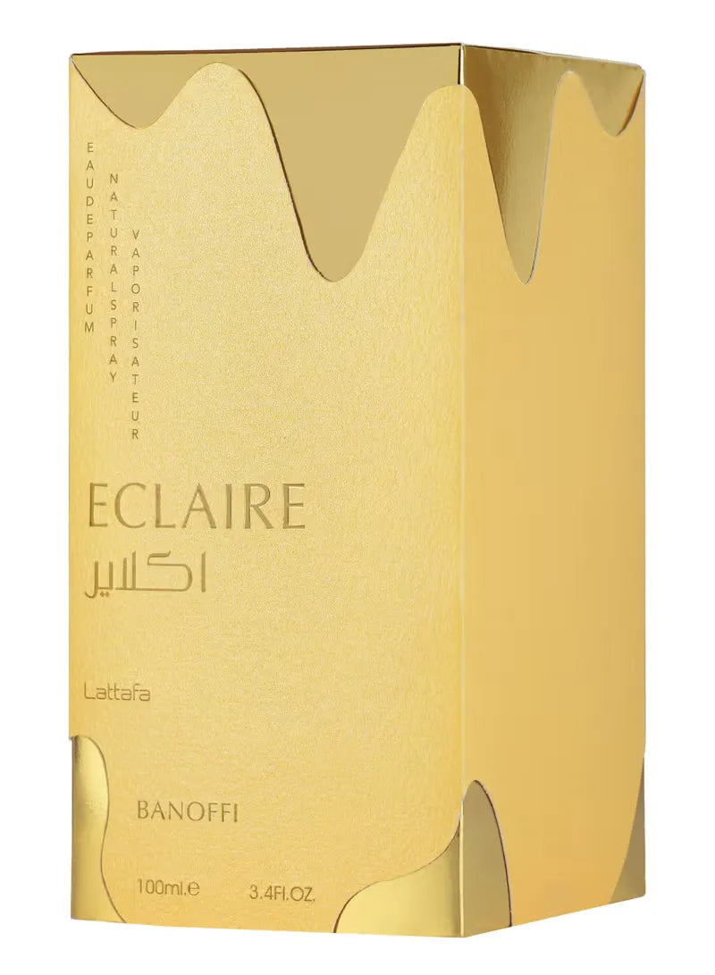 Lattafa Eclaire Banoffi EDP – Banana Cream Gourmand Perfume 100ml