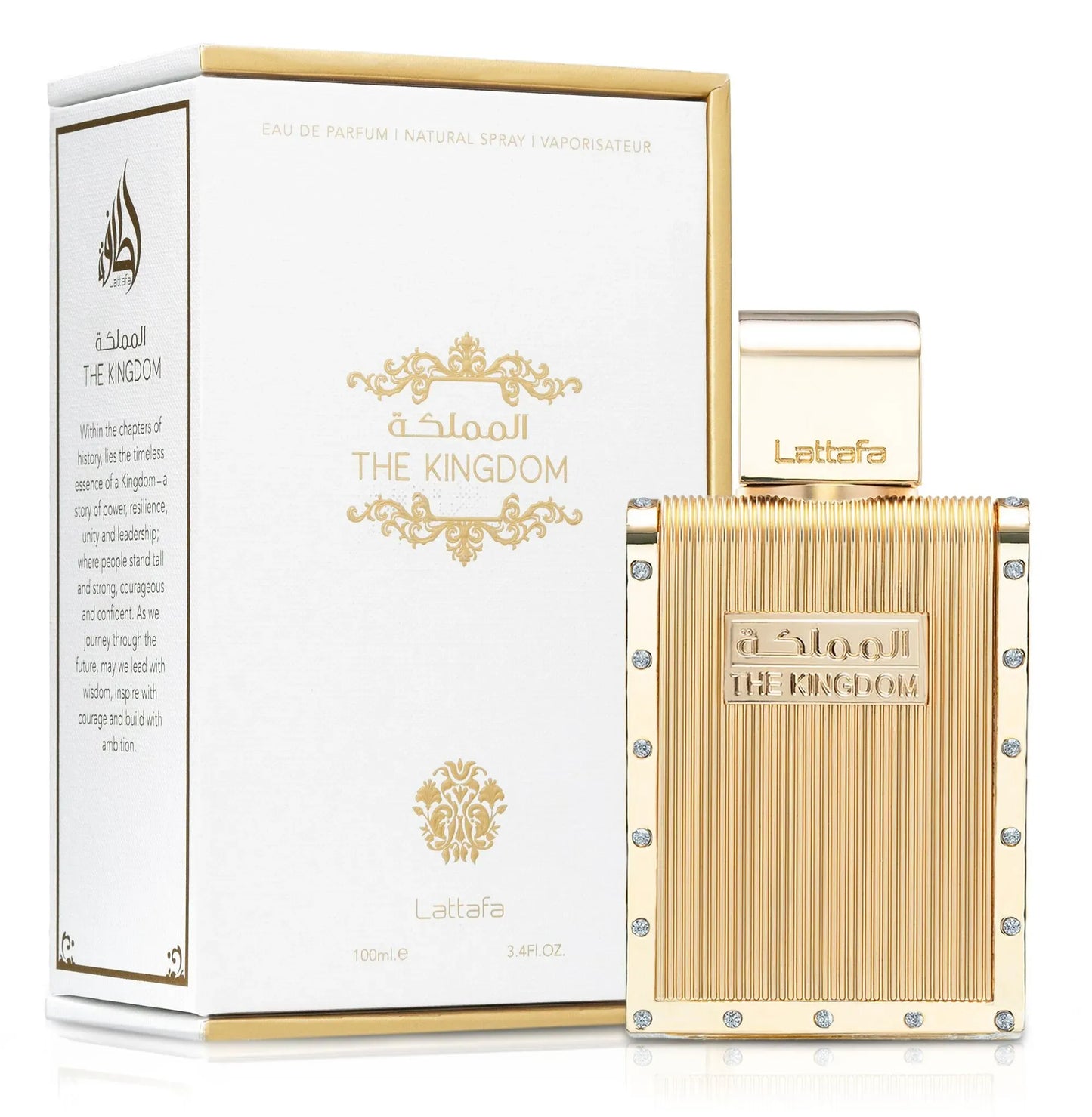 Lattafa Kingdom Men EDP – Sage Tobacco & Tonka Perfume 100ml