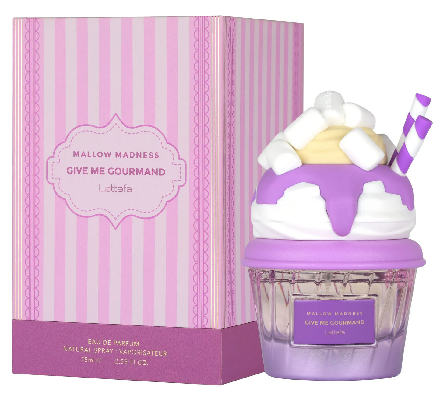 Lattafa Mallow Madness EDP – Fruity Marshmallow Unisex Perfume