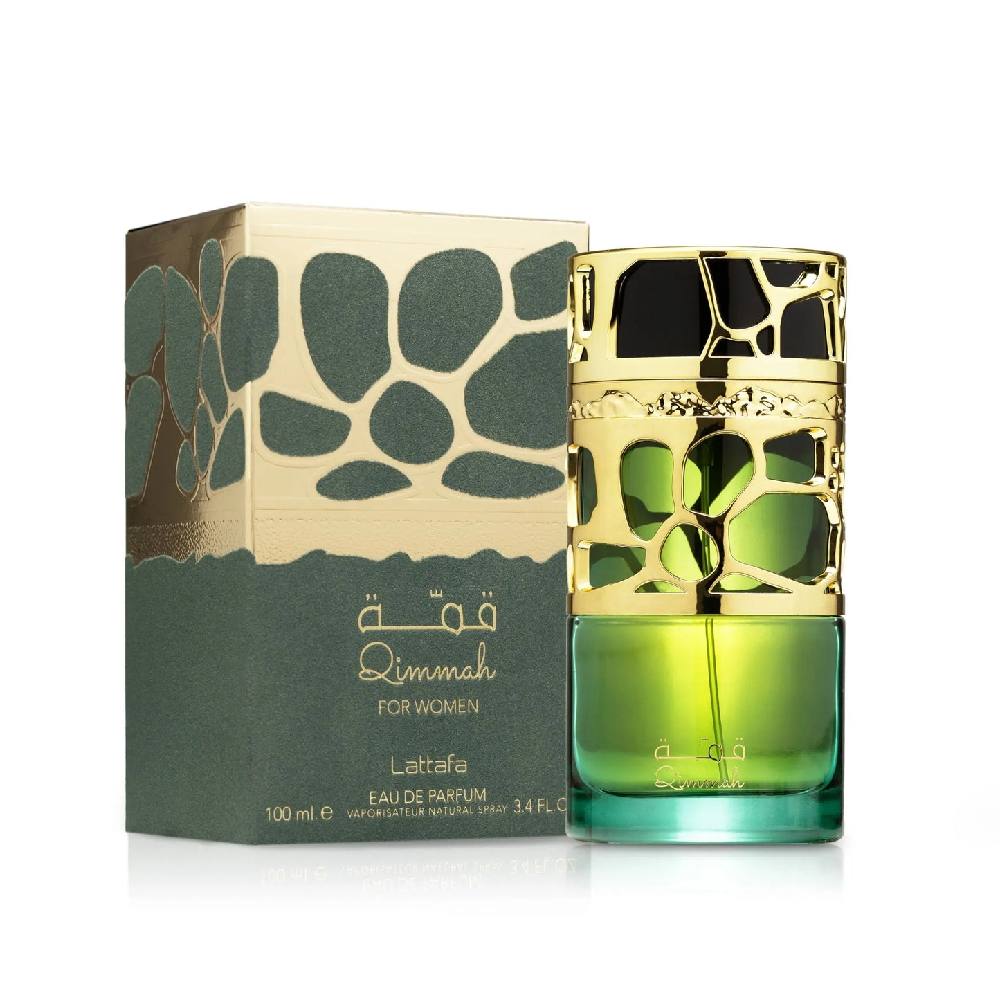 Lattafa Qimmah For Women EDP – Coffee Almond Floral Perfume 100ml