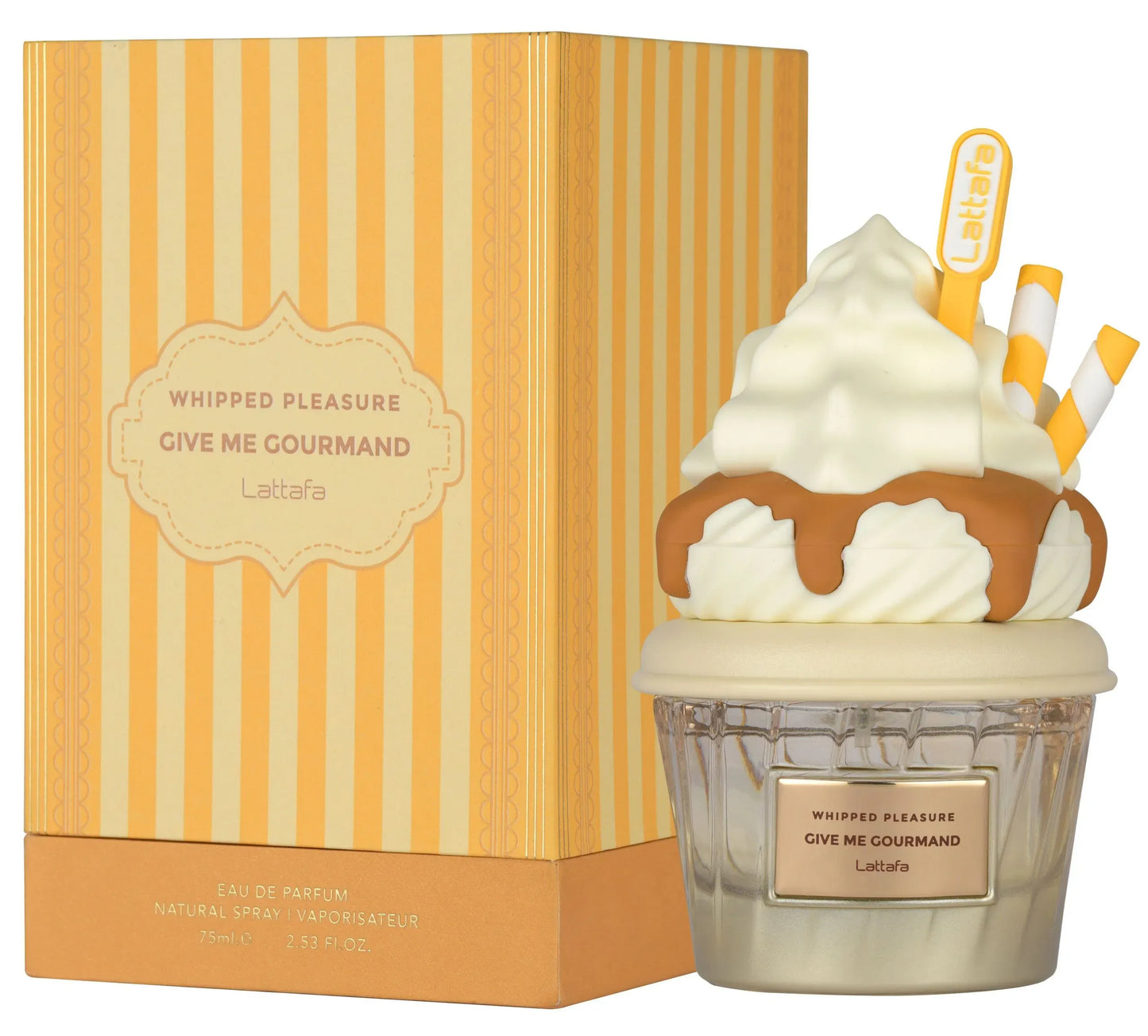 Lattafa Whipped Pleasure EDP – Salted Caramel Gourmand Unisex Perfume