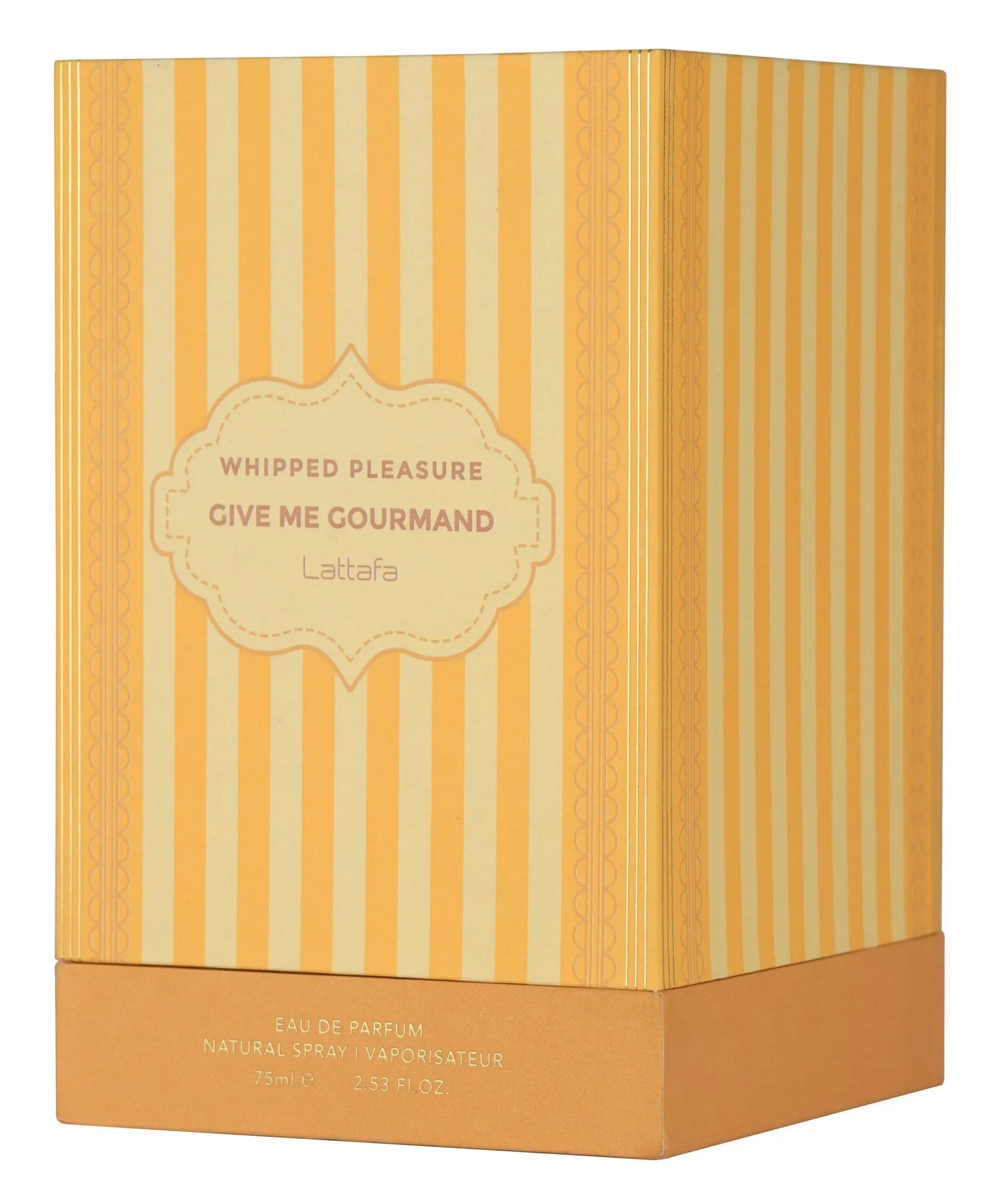 Lattafa Whipped Pleasure EDP – Salted Caramel Gourmand Unisex Perfume