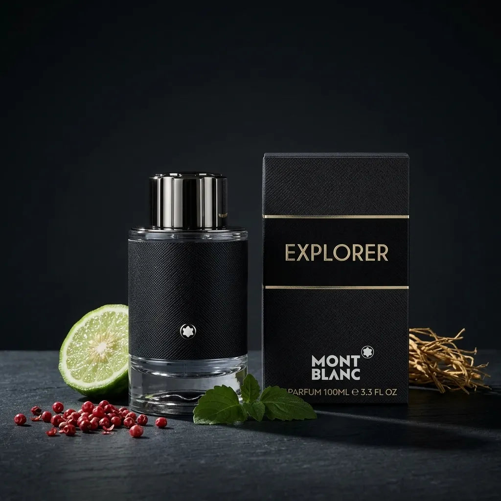 Montblanc Explorer Eau de Parfum 100ml | Woody Aromatic Fragrance for Men