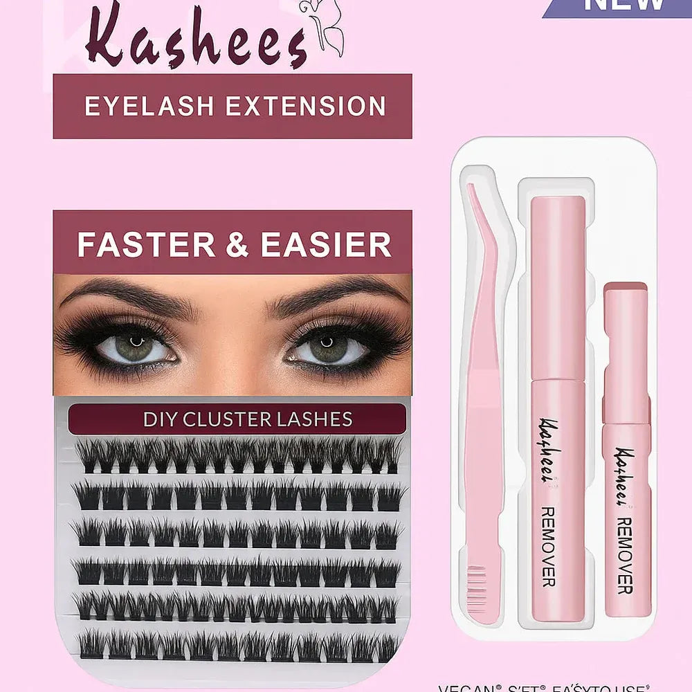 Kashee's Permanent Eyelash Extension Set