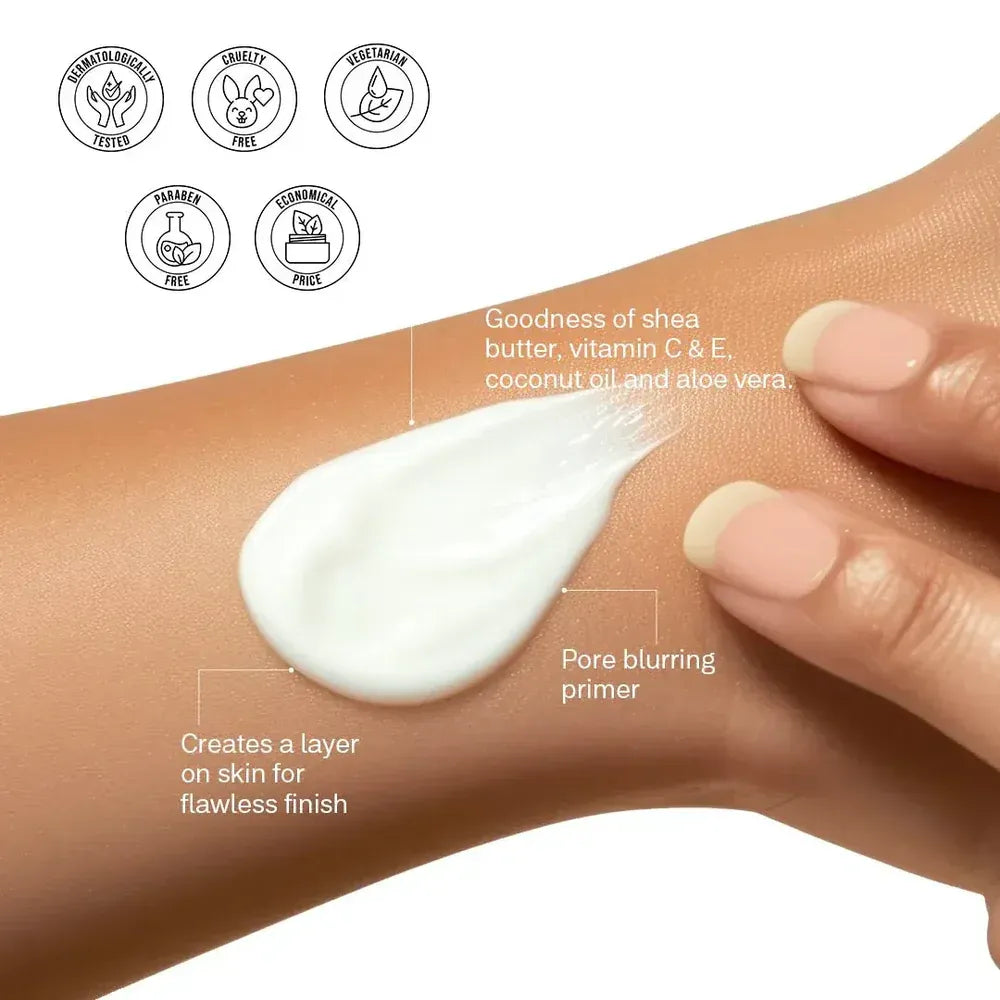 Flicka Silk Touch 3-in-1 Moisturizer + Primer + Sunscreen for Face