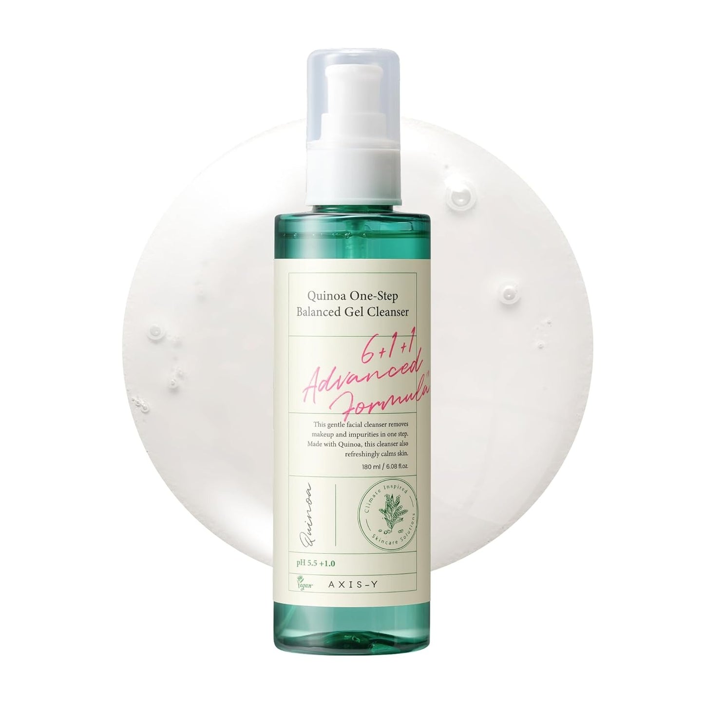 Axis-Y Quinoa One-Step Balanced Gel Cleanser 180ml