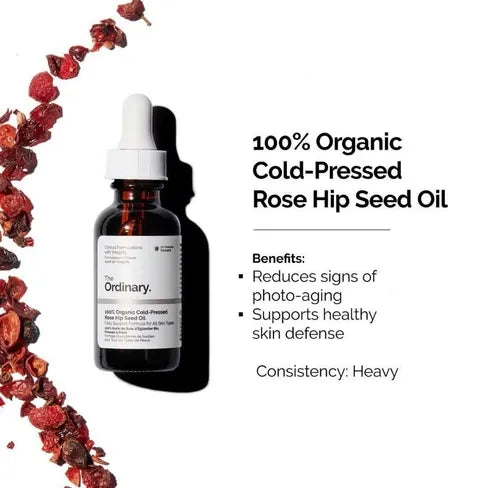 The Ordinary 100% Organic Cold-Pressed Rose Hip Seed Oil 30ml