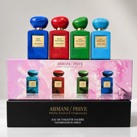 Armani Privé Mini Perfume Gift Set 4 x 30ml | Luxury Haute Couture Fragrance Collection