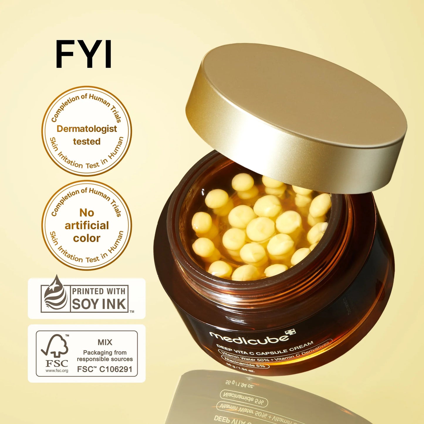 Medicube Deep Vitamin C Capsule Cream 50ml
