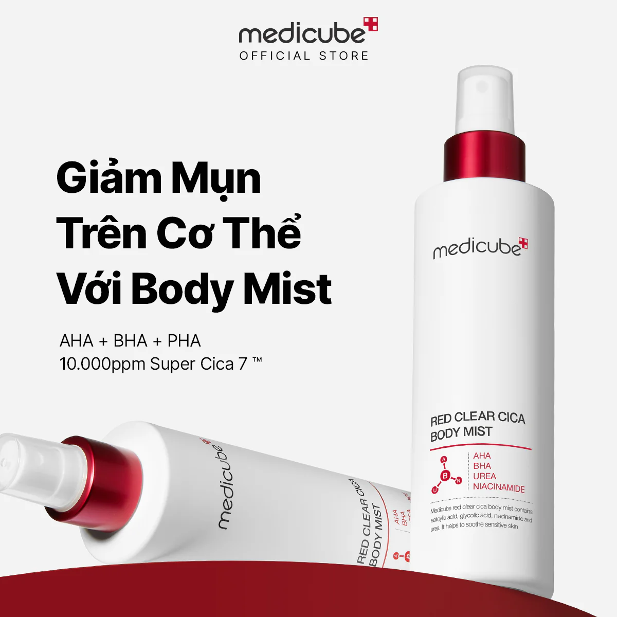 Medicube Red Clear Cica Body Mist 200ml