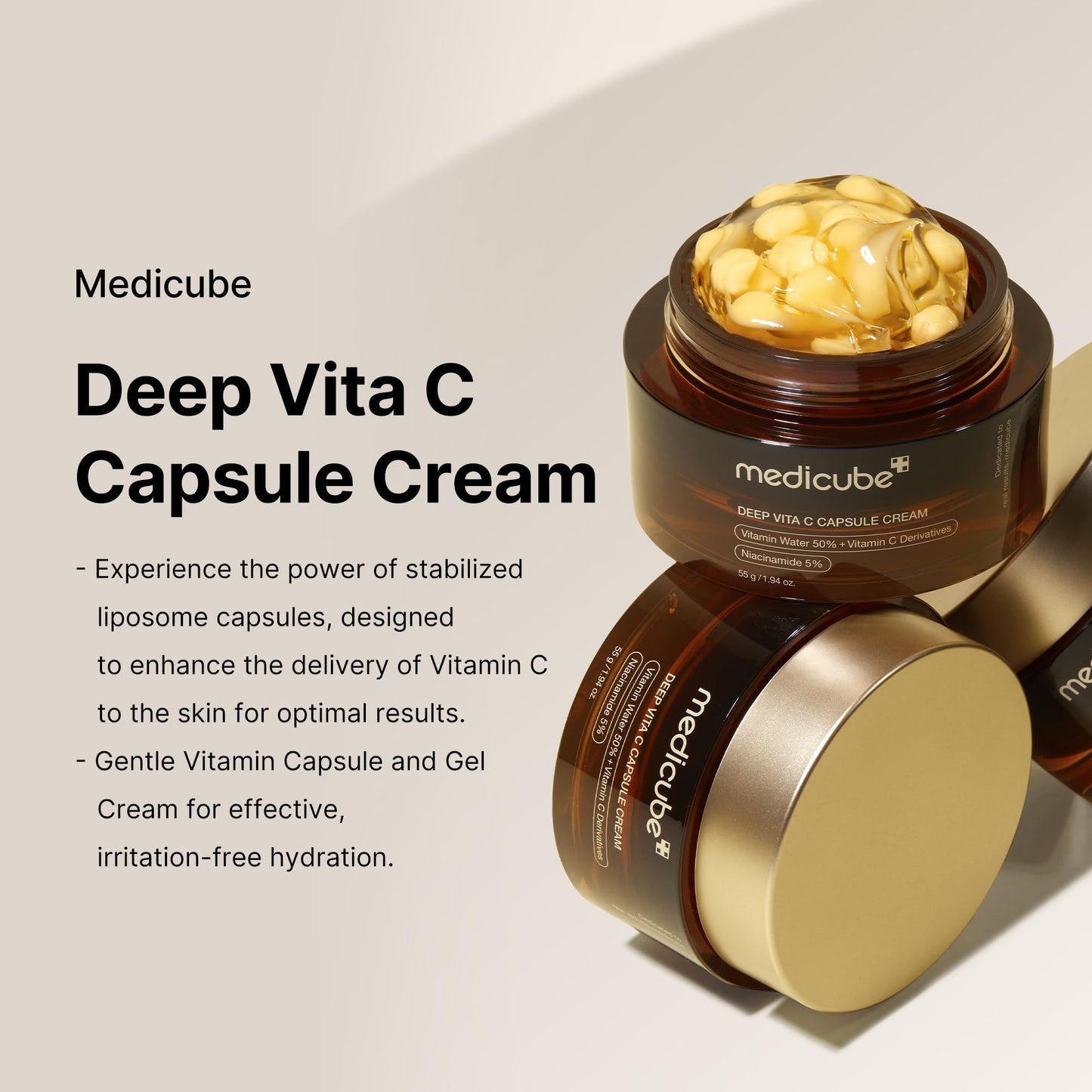 Medicube Deep Vitamin C Capsule Cream 50ml
