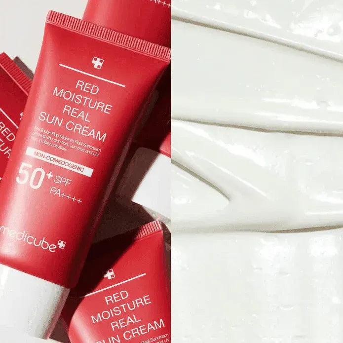 Medicube Red Moisture Real Sun Cream SPF50+ PA++++ 50ml