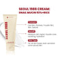 K-Secret Seoul 1988 Snail Mucin 93% + Rice Cream 100ml
