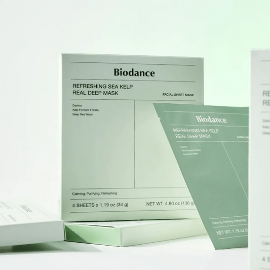 Biodance Refreshing Sea Kelp Mask 4x Sheet Masks