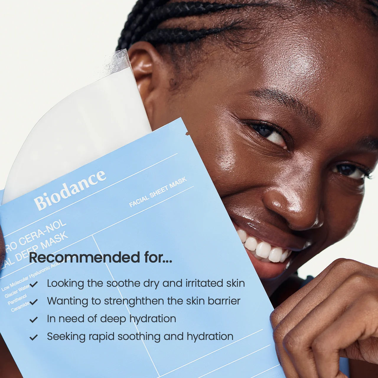 Biodance Hydro Cera-Nol Real Deep Mask ( 4x sheet Masks )