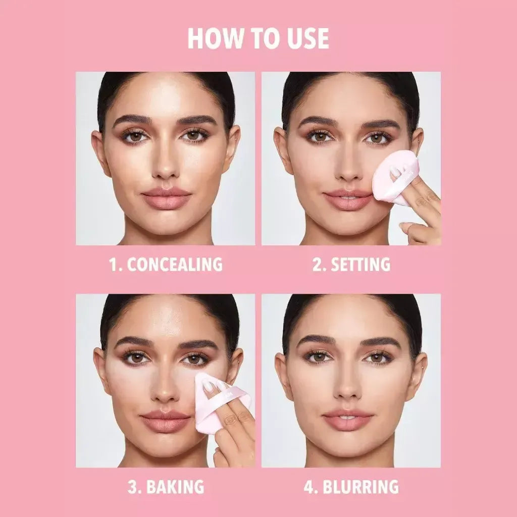 SHEGLAM Insta-Ready Face & Under Eye Setting Powder Duo - Bubblegum 2-in-1