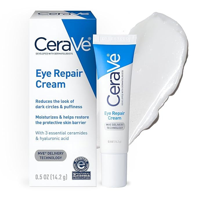 CeraVe Eye Repair Cream – Reduces Dark Circles & Puffiness