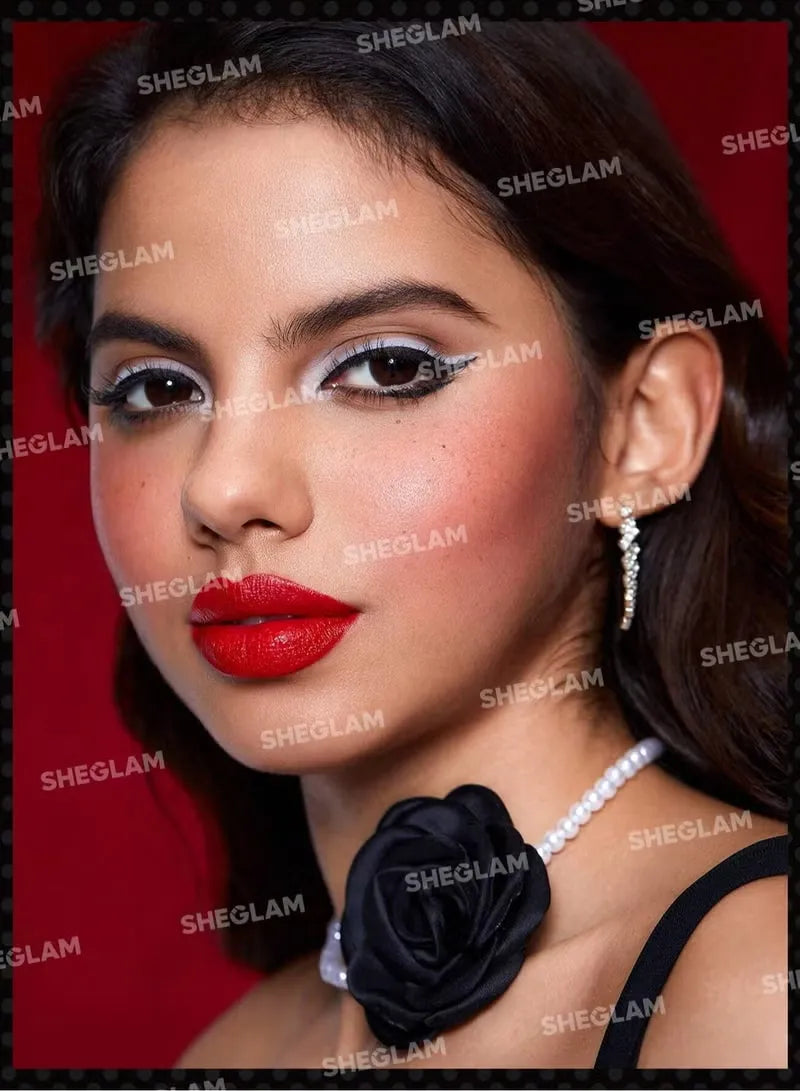 SHEGLAM Color Bloom Dewy Liquid Blush – Hollywood Red