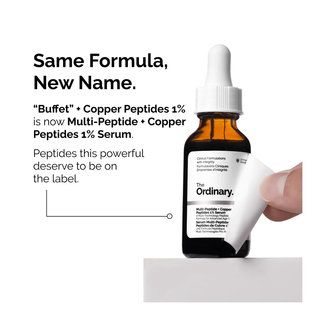 The Ordinary Copper Skin Elixir Buffet 30ml