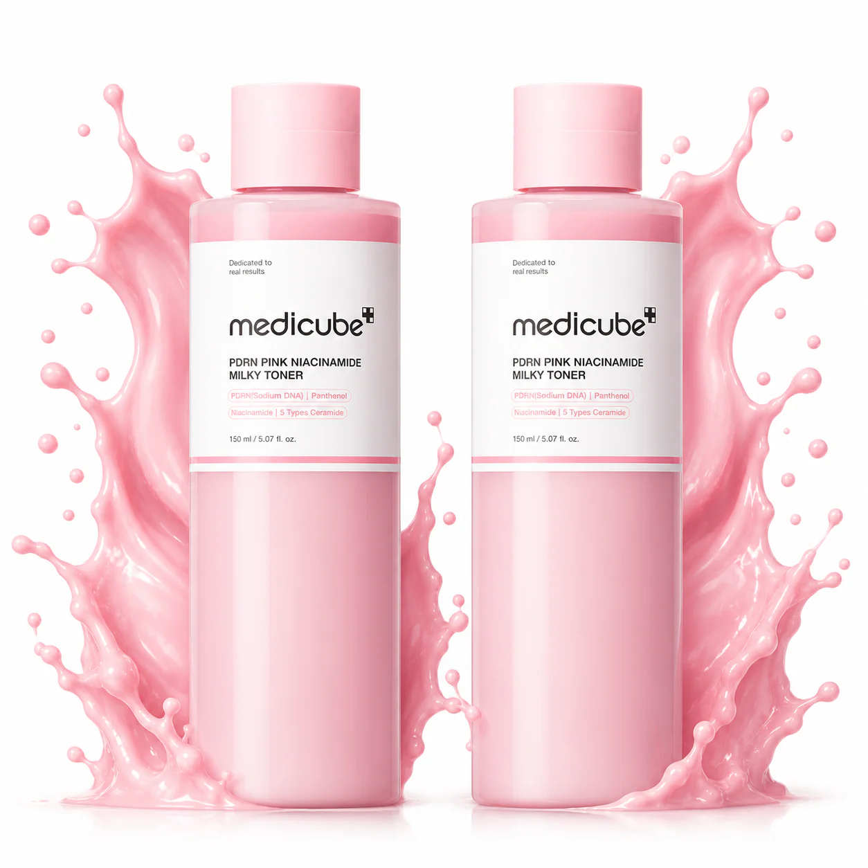 Medicube PDRN Pink Niacinamide Milky Toner 150ml