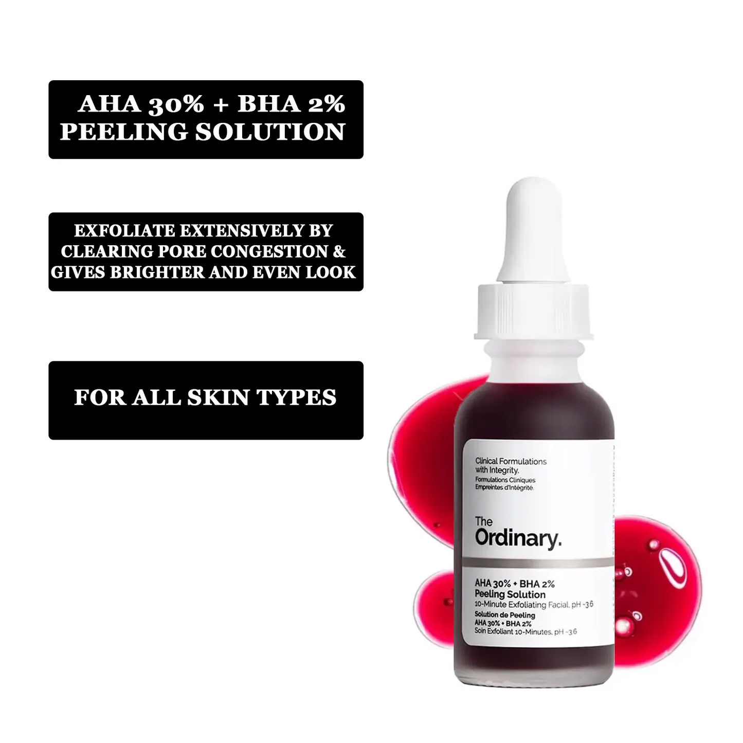 The Ordinary AHA 30% + BHA 2% Peeling Solution 30ml