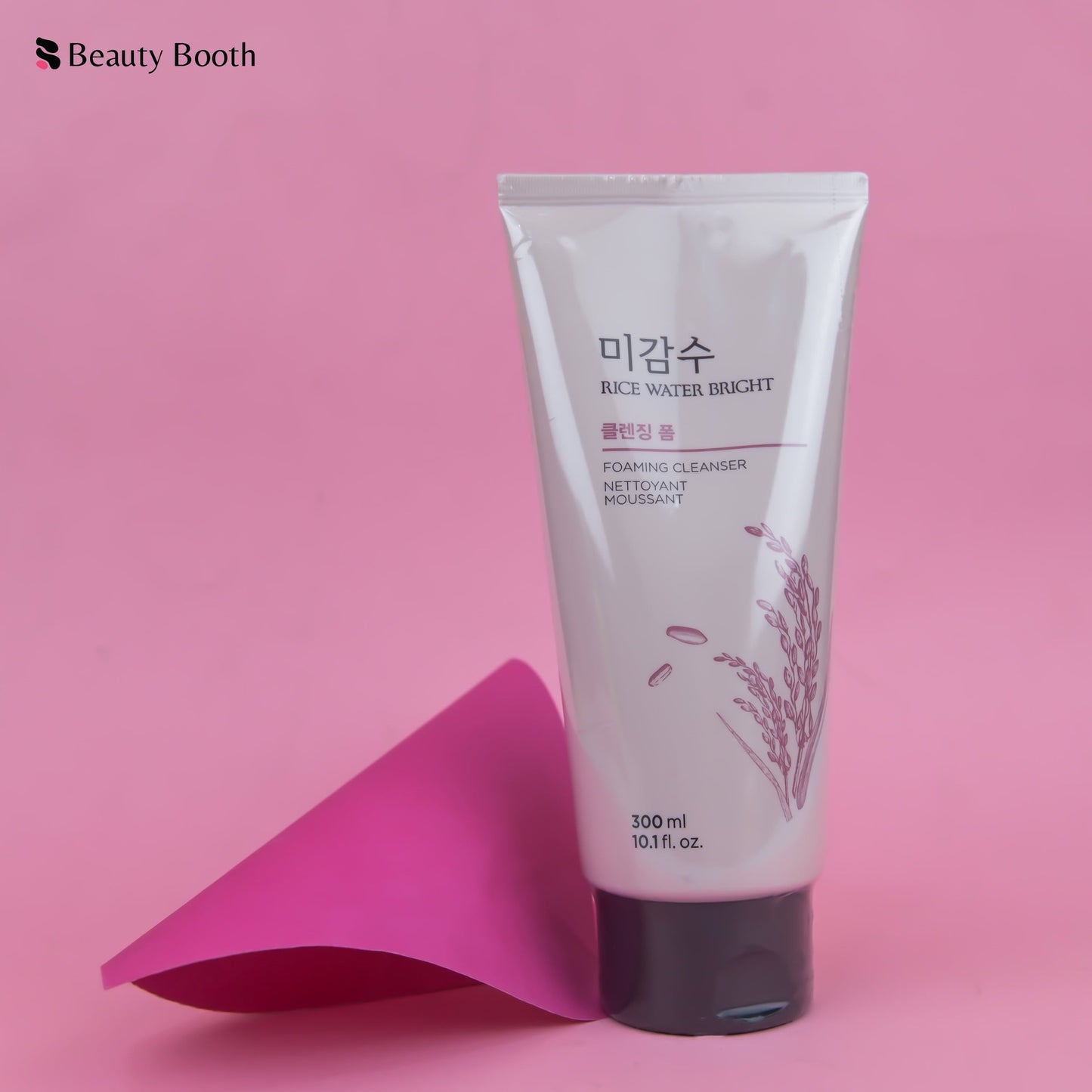The Face Shop Rice Water Bright Foaming Cleanser (300ml)