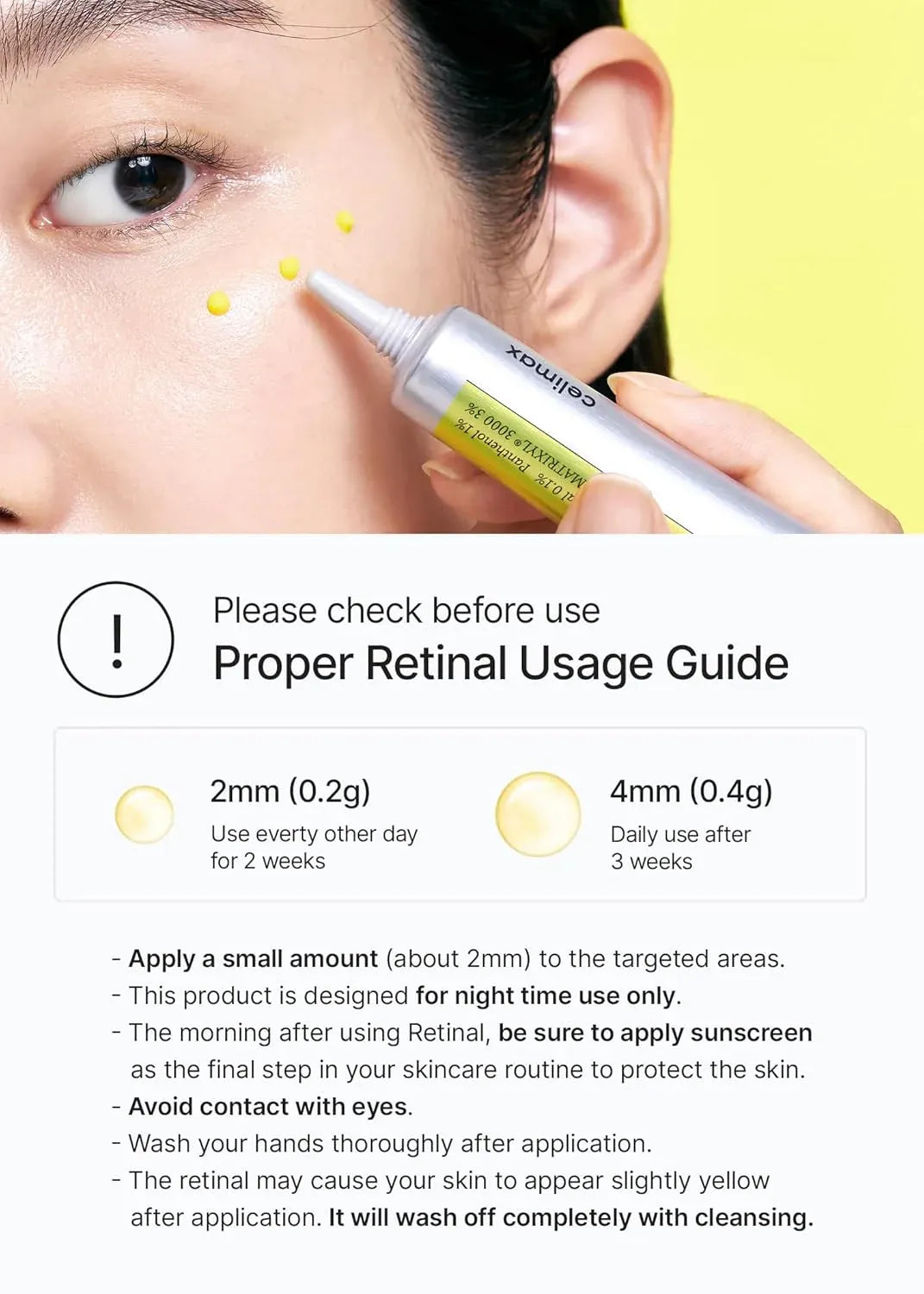 Celimax Retinal Shot Tightening Booster For Firm Skin 15ml