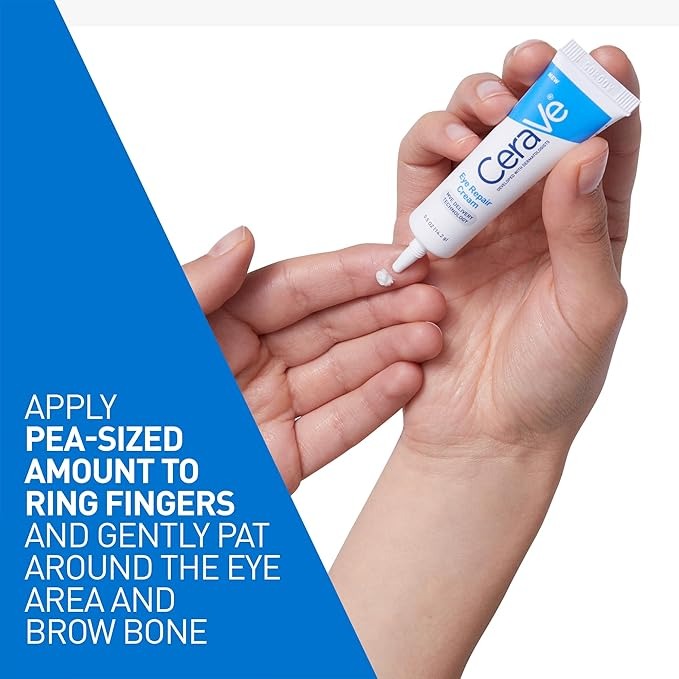 CeraVe Eye Repair Cream – Reduces Dark Circles & Puffiness