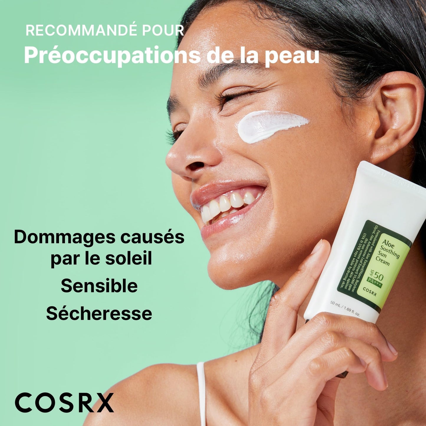COSRX Aloe Soothing Sun Cream SPF50+ PA+++