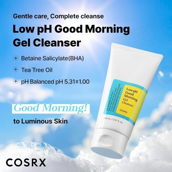 COSRX Low pH Good Morning Gel Cleanser