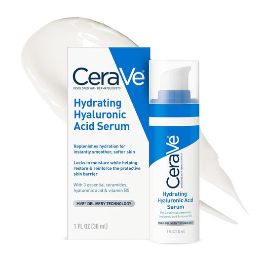 CeraVe Hydrating Hyaluronic Acid Serum – Deep Hydration for All Skin Types