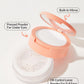SHEGLAM Insta-Ready Face & Under Eye Setting Powder Duo - Translucent 2-in-1