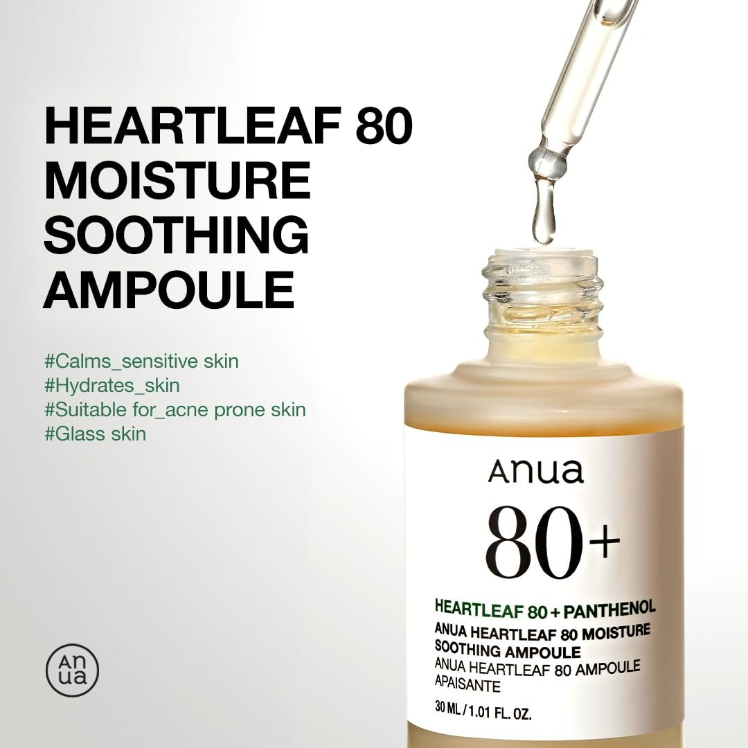 Anua Houttuynia Cordata 80% Moisture Soothing Ampoule